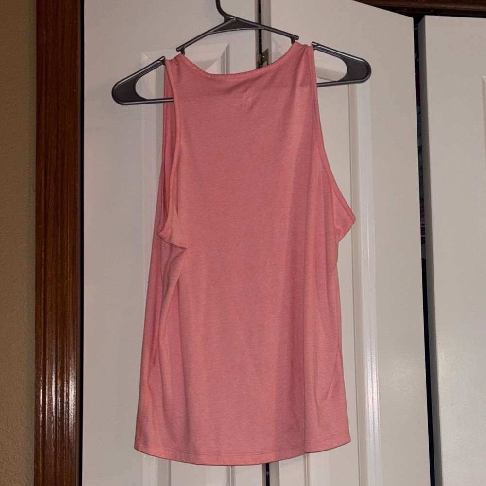 Nike Women's Tank Top Bundle 2 Medium Coral/White 2 Large Lilac/Yellow - Picture 2 of 8